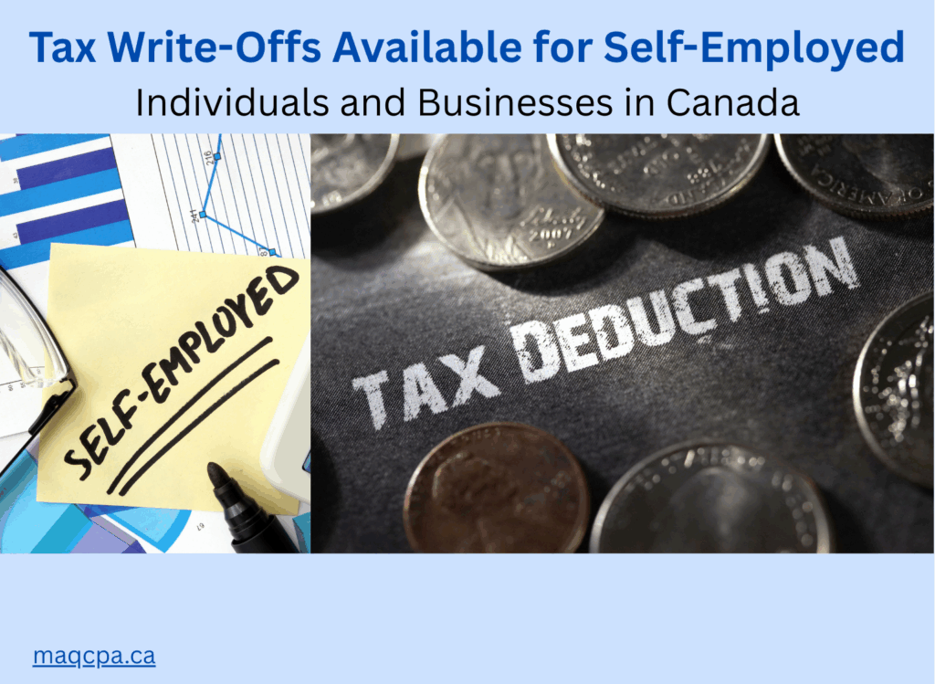 tax write-offs available for self-employed individuals